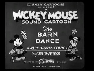 Mickey Mouse, Minnie Mouse - The Barn Dance  (1928)