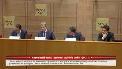 100% Sénat - Israël - Hamas : l'AFP auditionnée