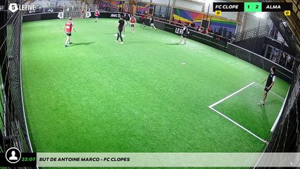 But de Antoine Marco - FC CLOPES