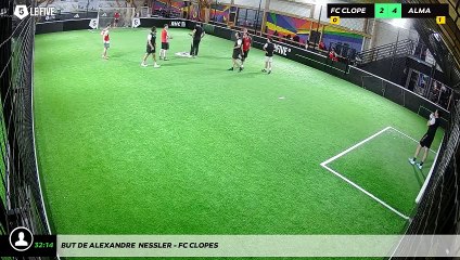 But de Alexandre  Nessler - FC CLOPES