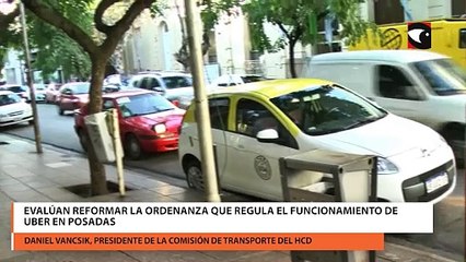 Evalúan reformar la ordenanza que regula el funcionamiento de UBER en Posadas
