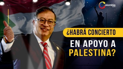 Gustavo Petro propone concierto en pro de Palestina y le llueven críticas