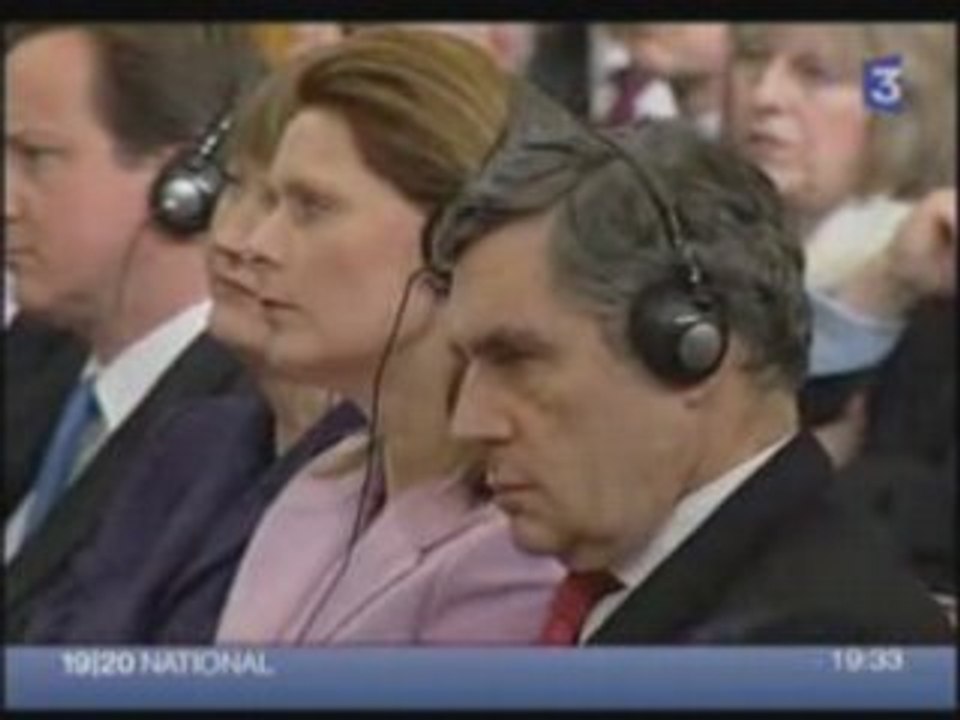 N. Sarkozy, Gordon Brown : le message ne passe pas!