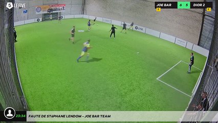 Faute de Stéphane LENDOM - JOE BAR TEAM