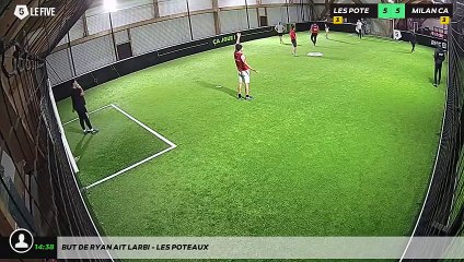 But de Ryan Ait larbi - Les poteaux