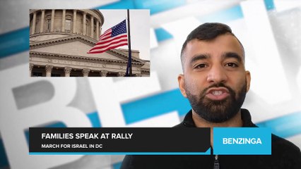Families of Kidnapped Hostages Speak at March for Israel Rally