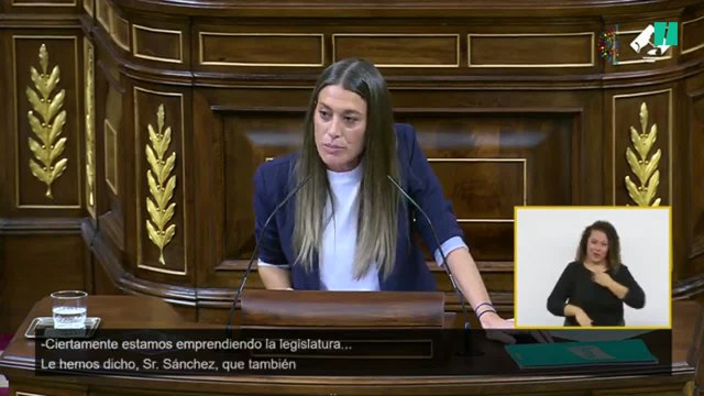 Míriam Nogueras, a Sánchez: Nosotros no engañamos a nadie y somos fieles a nuestros compromisos. Si estamos aquí hoy es para hacer que las cosas cambien de verdad y si esos cambios no son posibles no apoyaremos ninguna iniciativa de su Gobierno