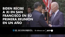 Biden recibe a Xi en San Francisco en su primera reunión en un año