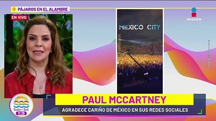 Paul McCartney llenó el Foro Sol de CDMX: Lenny Kravitz estuvo presente