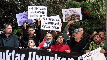 Ankara'da Filistin'e Destek Eylemi