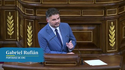 Cara a cara entre Rufián y Sánchez: "Tenemos capacidad para obligarle"