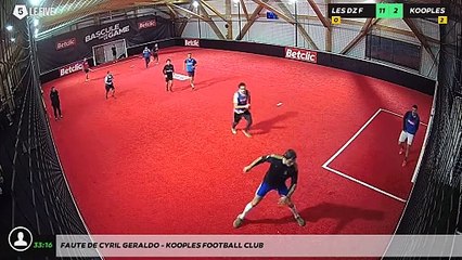 Faute de Cyril Geraldo - Kooples Football Club