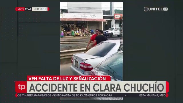 Dos vehículos chocaron en la avenida Virgen de Luján