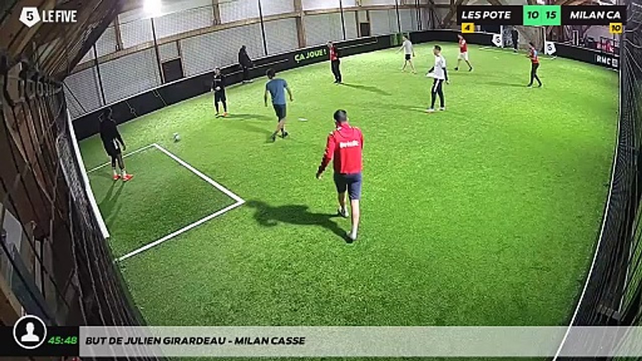 But de Julien GIRARDEAU - MILAN CASSE