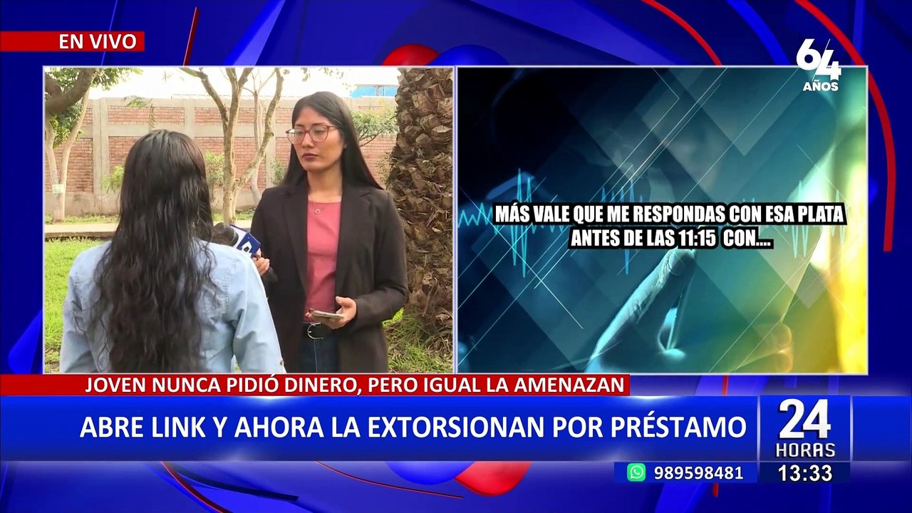 Pesadilla virtual: Delincuentes amenazan de muerte por deuda inexistente a joven de 18 años