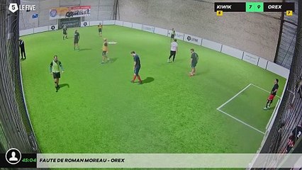 Faute de Roman Moreau - OREX