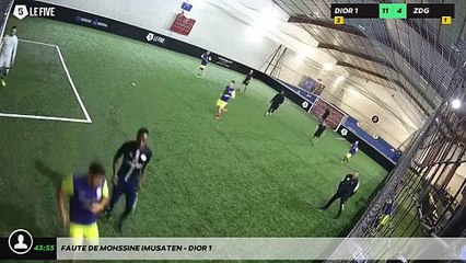 Faute de Mohssine Imusaten - DIOR 1