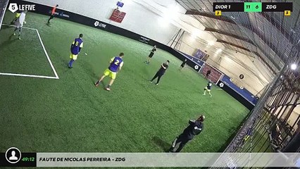 Faute de Nicolas Perreira - ZDG