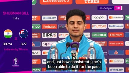 Shubman Gill inspired by record-breaker Virat Kohli