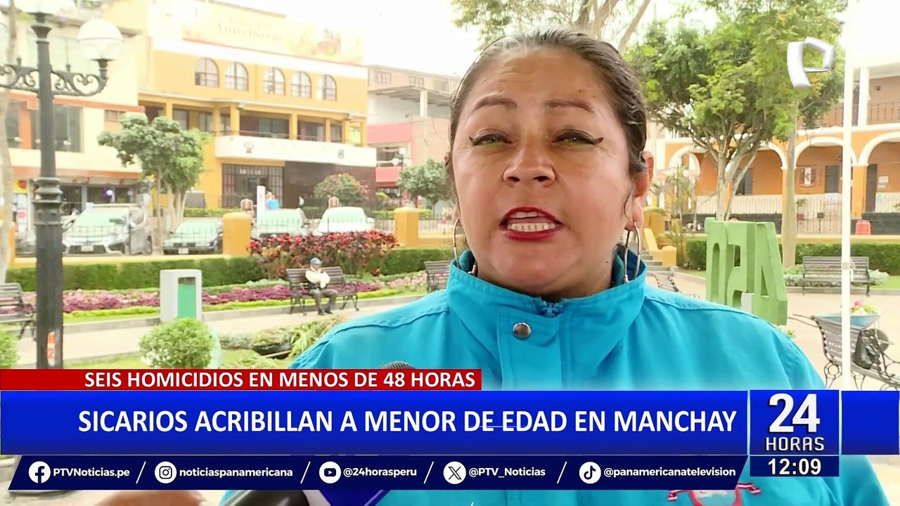 Sicariato en Manchay: Asesinan a joven de 17 años que iba a bordo de una moto
