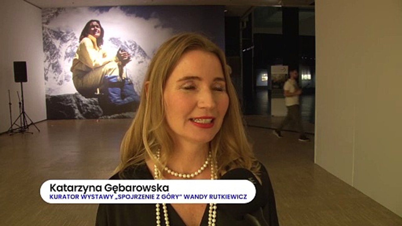 Dziennik Zachodni / Wernisaż spojrzenie w góry Wanda Rutkiewicz / Andrzej Kornaś