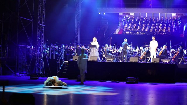 Dziennik Zachodni / Katowice Spodek Przedstawienie Maryja / Arkadiusz Gola