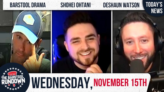 Jared Carrabis Returns to the Rundown - Barstool Rundown - November 15th, 2023