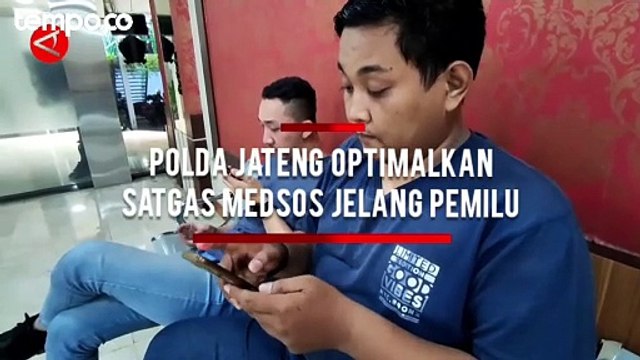 Jelang Pemilu 2024, Polda Jateng Optimalkan Satgas Medsos Sasar Kampanye Hitam