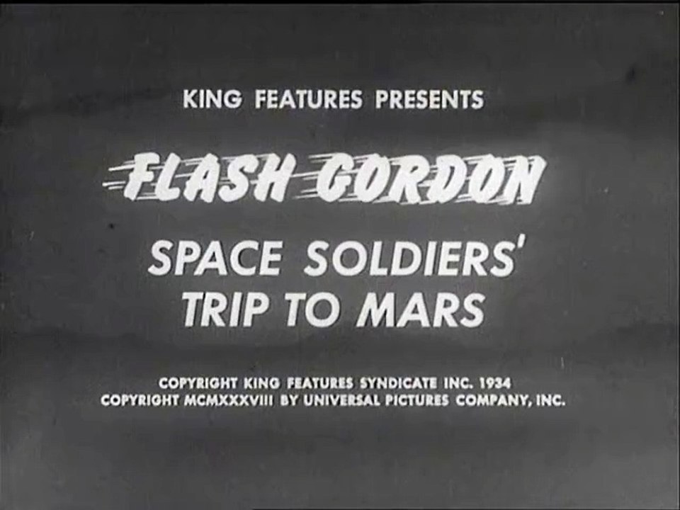 Flash Gordon (1938) Trip to Mars  Episode 06