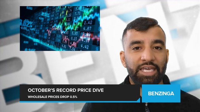 Wholesale Prices in US Drop 0.5% in October, Biggest Monthly Decline Since April 2020