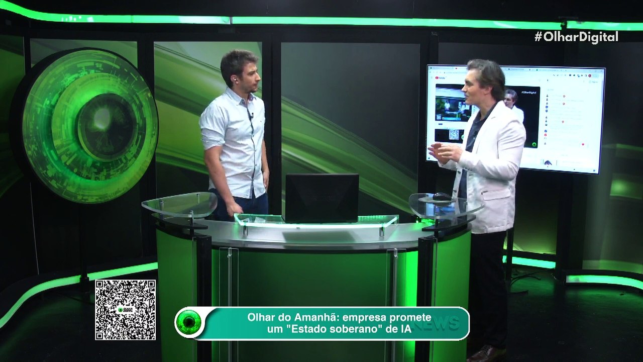 Olhar do Amanhã empresa promete um Estado soberano de IA