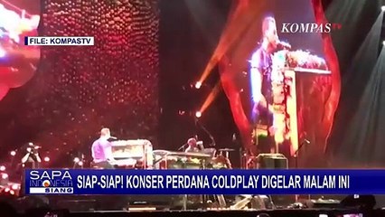 Sebelum Konser Coldplay, Chris Martin Jalan Kaki di Jakarta Tanpa Sendal