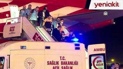 Gazzeli kanser hastaları Türkiye'de