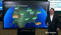 Travel delays likely in Florida and California this Thursday