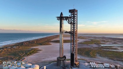 Fully Integrated SpaceX Starship Integrated Launch Flight Plan