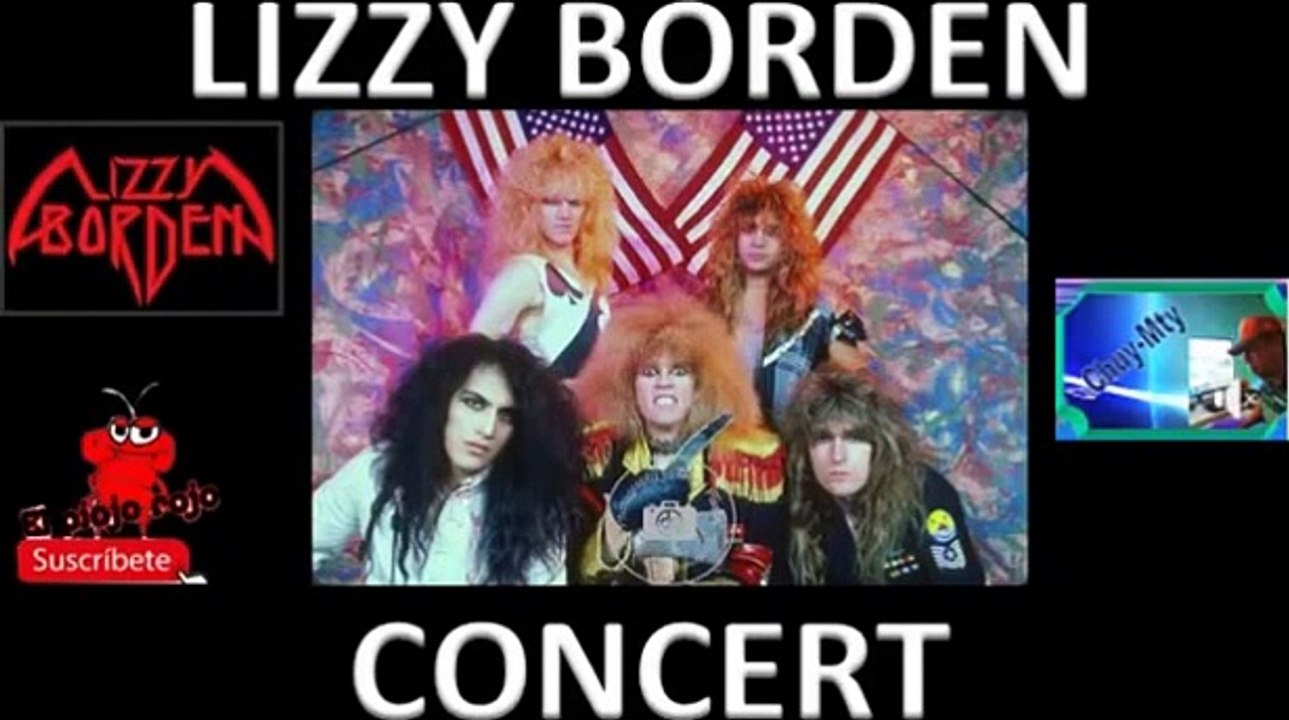 Lizzy Borden cancert 1984 Full aniverzari solo para ti rock metal slug