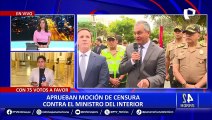 Vicente Romero: Congreso de la República censuró a ministro del Interior