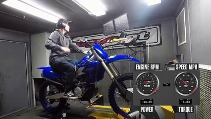 2022 Yamaha YZ250FX Dyno Test