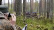 Latvian Forest Brothers Re-enactment of Guerilla Resistance Battle Against The Soviet Union