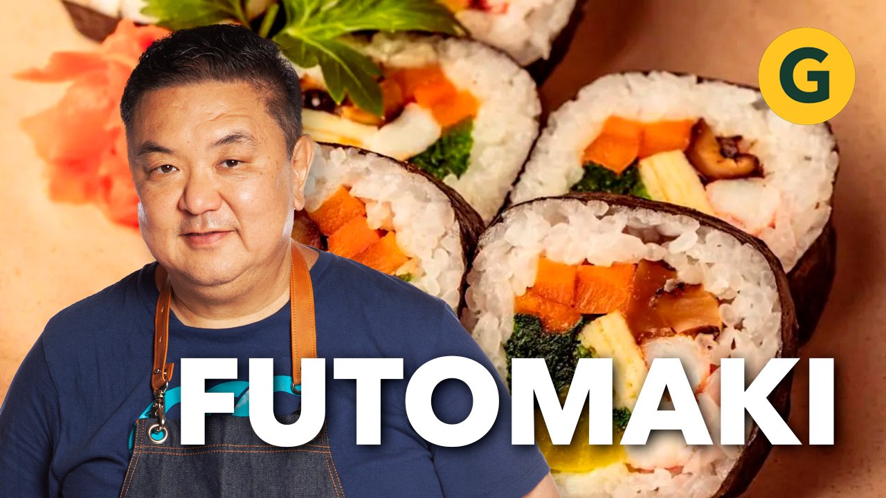 FUTOMAKI: El SUSHI MÁS FAMOSO DEL MUNDO por Iwao Komiyama | El Gourmet
