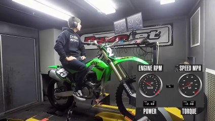 2022 Kawasaki KX250 Dyno Test