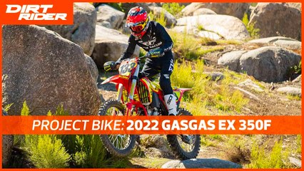 2022 GasGas EX 350F Project Bike Riding Impression