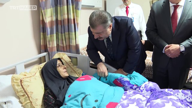 Bakan Koca'nın Mısır'da ziyaret ettiği Gazzeli yaralılar yaşadıklarını anlattı