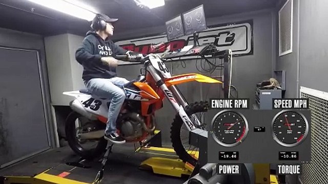 2022 KTM 450 SX-F Dyno Test