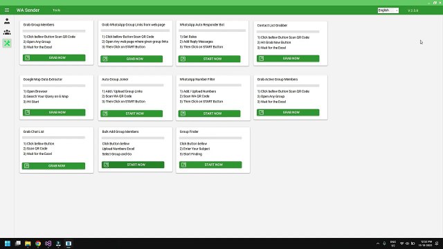 WaSender Bulk WhatsApp Sender Group Finder By Bharat Outlets