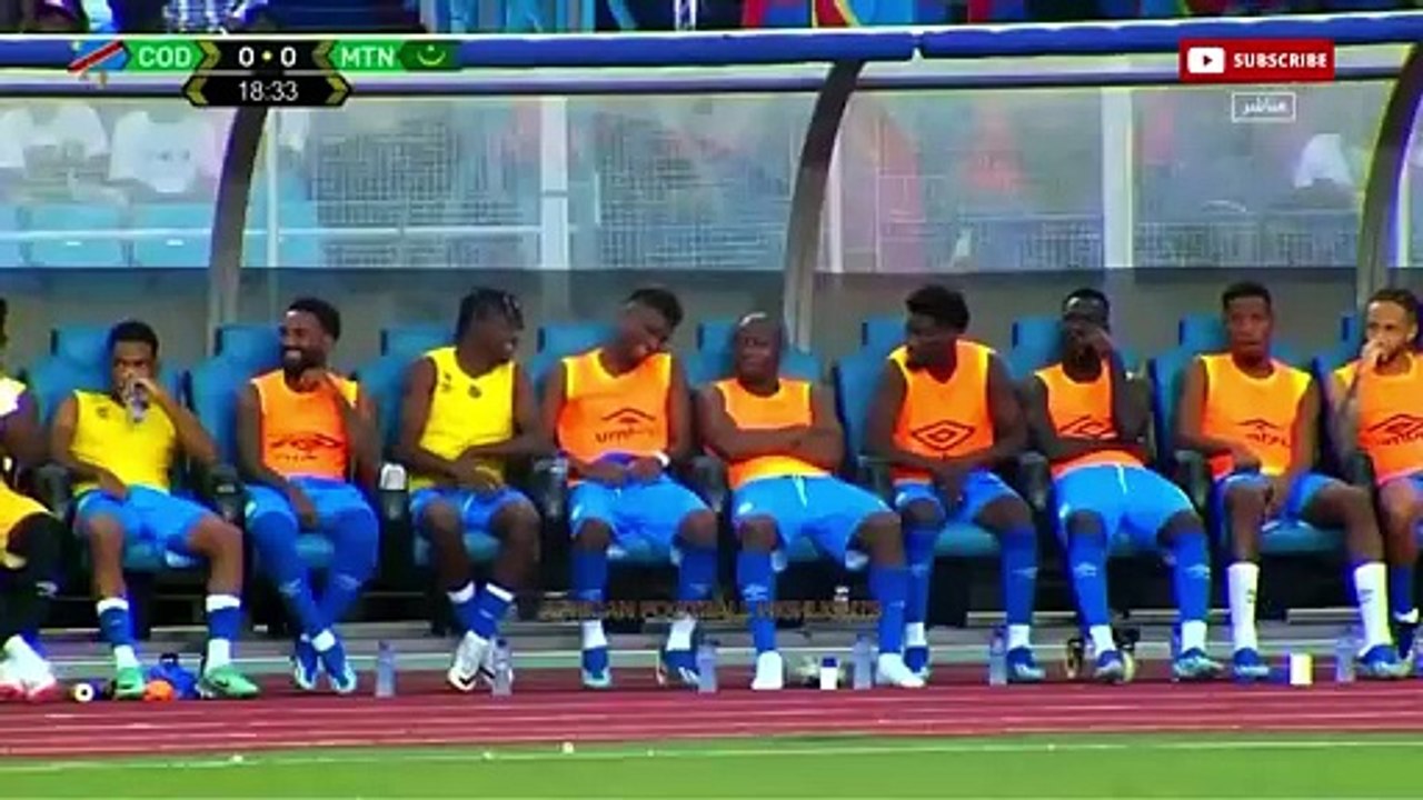 RÉSUMÉ  RD Congo 2 x 0 Mauritanie  Éliminatoires Coupe du Monde  Wissa Bongonda Buts