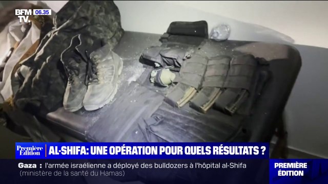 Ce que l'armée israélienne affirme avoir retrouvé dans l'hôpital al-Shifa de Gaza