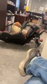 Man Gets Pranked by Colleagues and Falls Down While Sitting on Office Chair