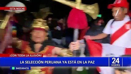 En busca del primer triunfo: Selección Peruana llegó a La Paz para enfrentar a Bolivia