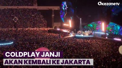 Chris Martin Beri Pesan Mengharukan dan Janji Kembali ke Jakarta 🎶